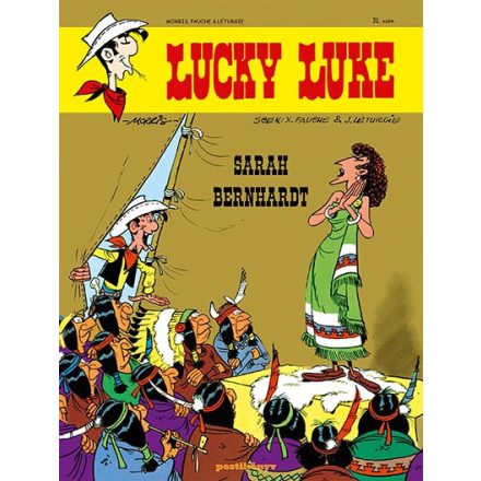 Lucky Luke 31. - Sarah Bernhardt - Klasszikus képregény gyerekeknek