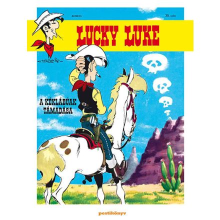 Lucky Luke 35. - A kéklábúak támadása - Klasszikus képregény gyerekeknek