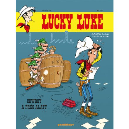 Lucky Luke 50. - Cowboy a prés alatt - Klasszikus képregény gyerekeknek