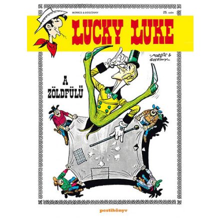 Lucky Luke 25. - A zöldfülű - Klasszikus képregény gyerekeknek