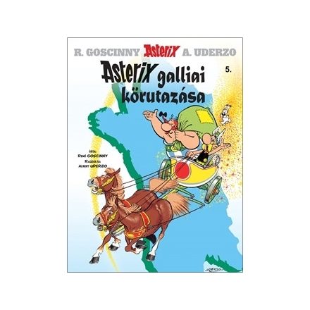  Asterix 5. - Asterix galliai körutazása - Klasszikus képregény gyerekeknek