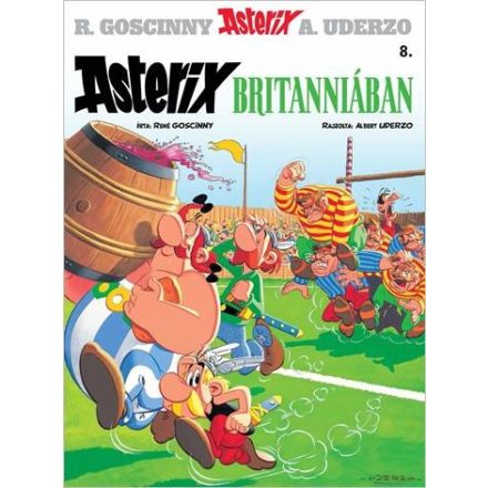  Asterix 8. - Asterix Britanniában - Klasszikus képregény gyerekeknek