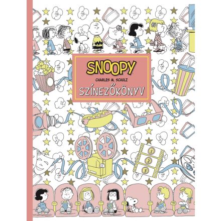 Snoopy színezőkönyv - ELŐRENDELÉS