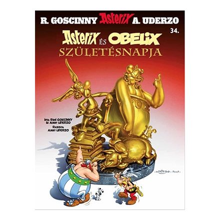 Asterix 34. - Asterix és Obelix születésnapja - Klasszikus képregény gyerekeknek